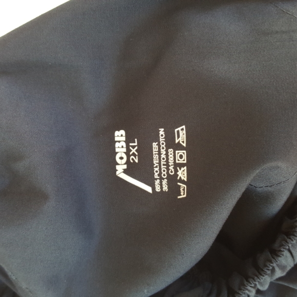 NWT Unisex Uniform Bottoms MOBB 307P Navy Medical Nurse Scrub Cargo Pant (2XL) - Picture 7 of 9